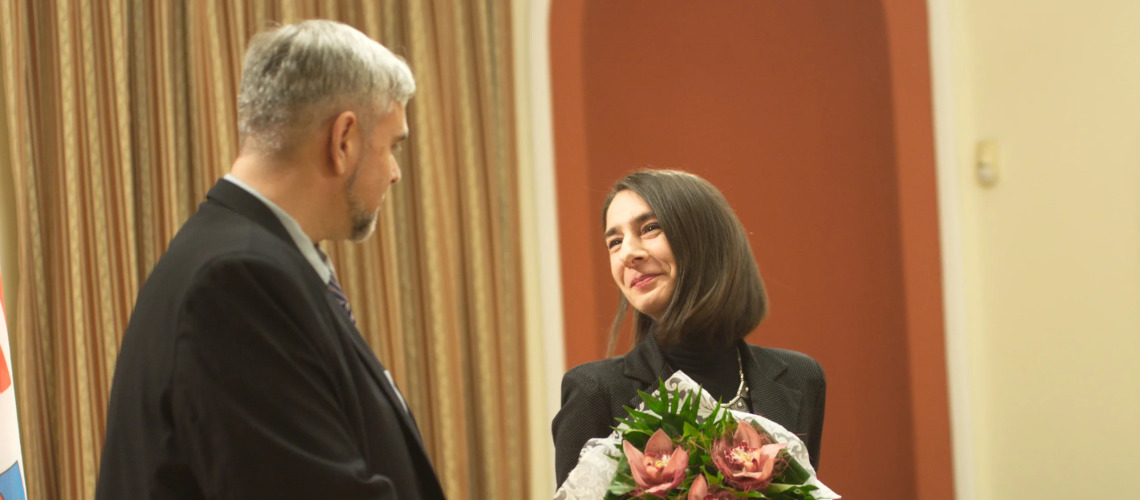 Gratulálunk kedves kollégánknak, Beának!