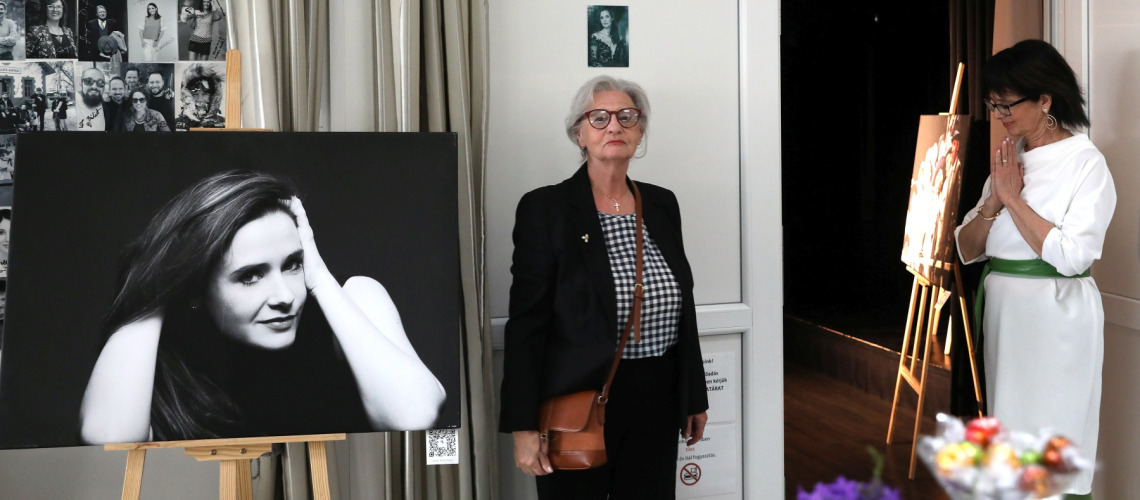 Tompos Kátya színházterem avatása a 3K-ban