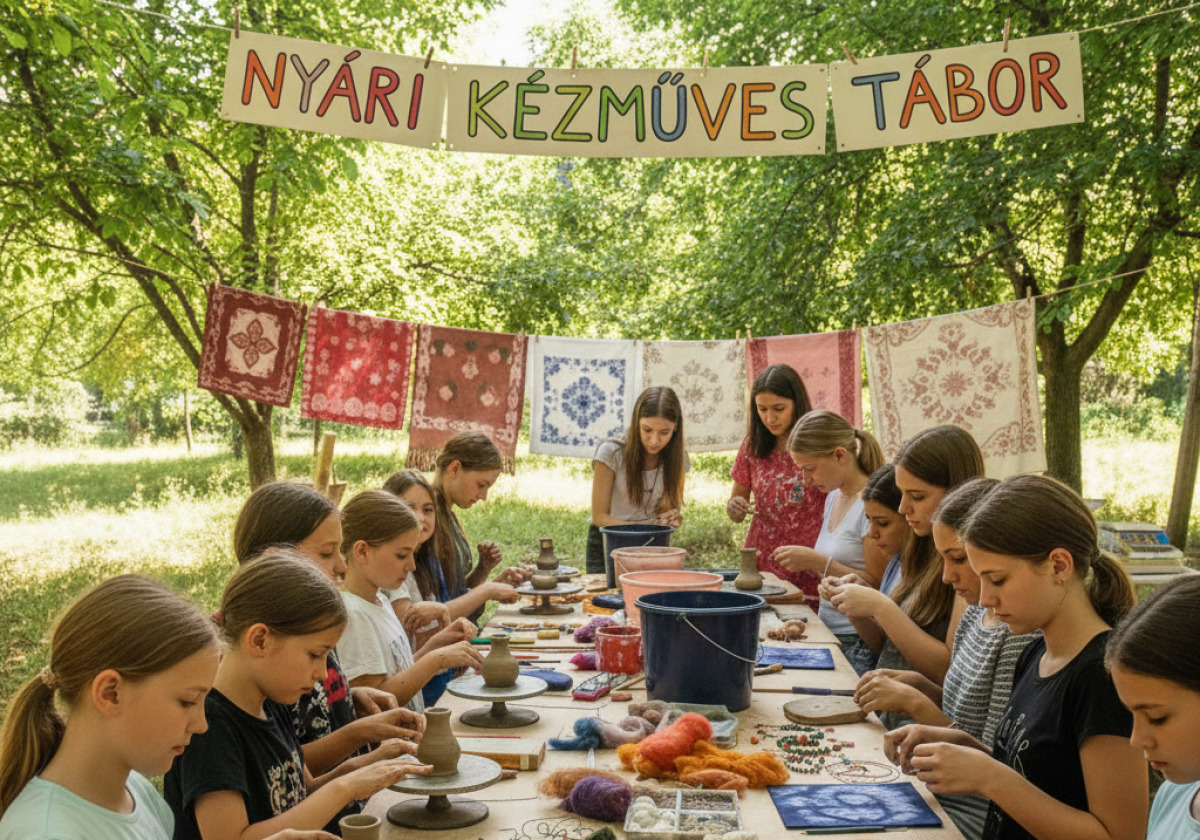 Kerámia-kézműves alkotótábor