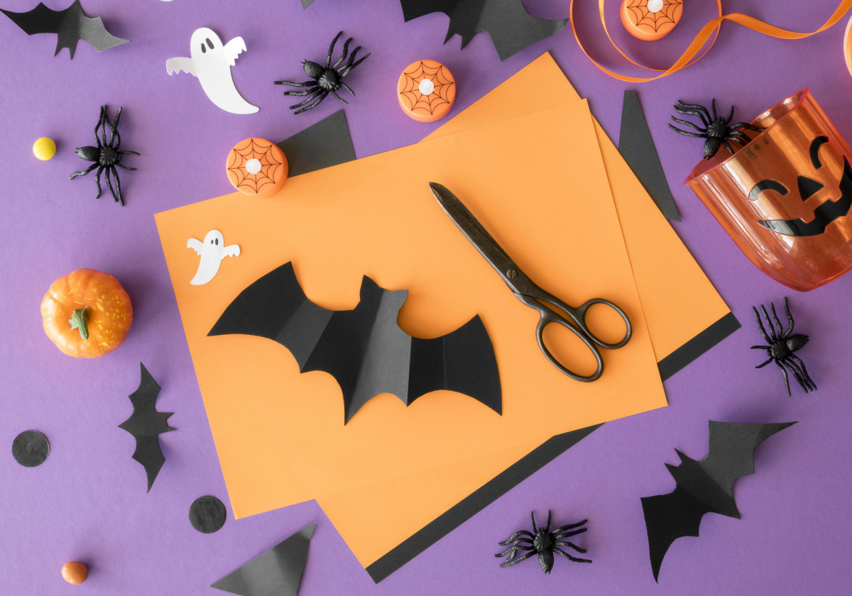 Halloween-i kézműves foglalkozás